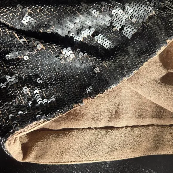 Needle And Thread Art Deco Beaded Dress Flapper Women Black Glam Event 2 - Picture 11 of 16